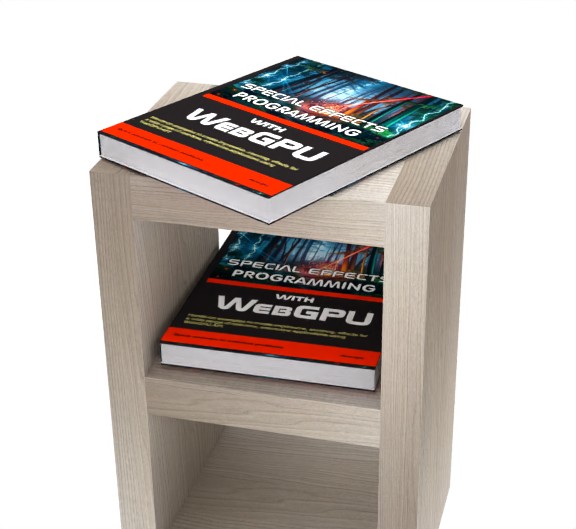 Special Effects Programming with WebGPU (Paperback) on a shelf